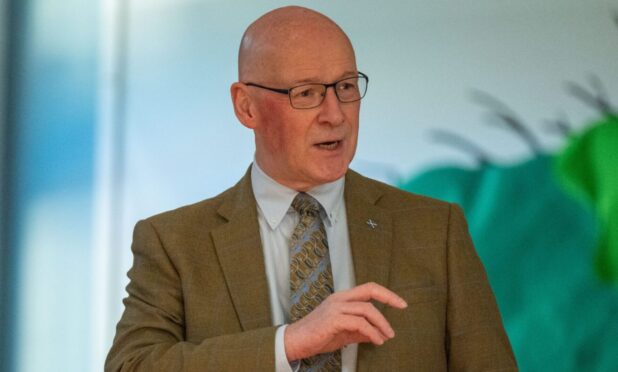 First Minister John Swinney in Dunkeld. Image: Richard Hancox/DC Thomson.