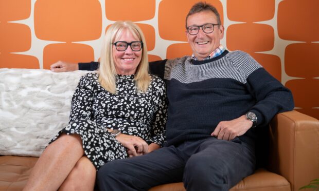 Carol Capper and Donald Morrison spent three years renovating Glensaugh Cottage. Image: Richard Hancox/DC Thomson