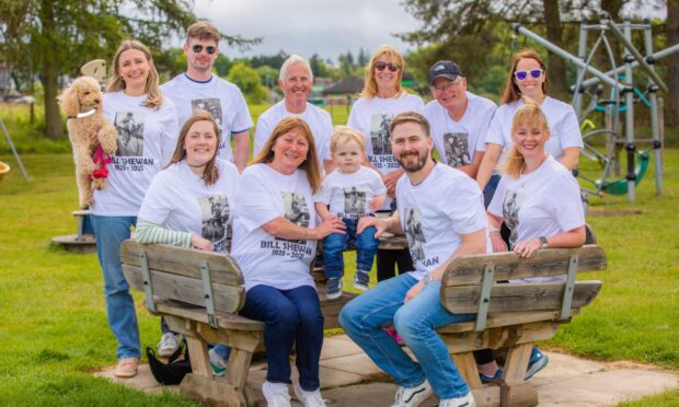 Memorial cycle to remember cycling legend Bill Shewan. Image: Steve MacDougall/DC Thomson