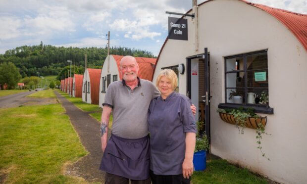 Ken McCutcheon and Karen Sinclair have opened Camp 21 Cafe in Comrie