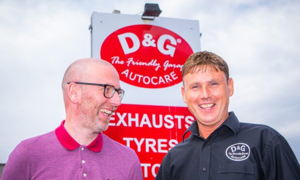 D&G Autocare owners David Hunter and George Simpson were not scared to go head-to-head with their Italian fashion house namesakes. Image: Steve MacDougall / DCT Media