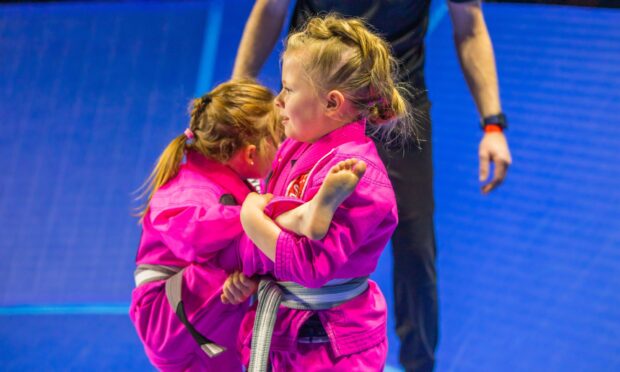 Diamond Alley Jiu Jitsu event at Bonar Hall. Image: Steve MacDougall/DC Thomson