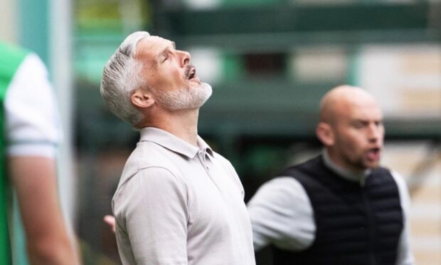 A visibly frustrated Goodwin