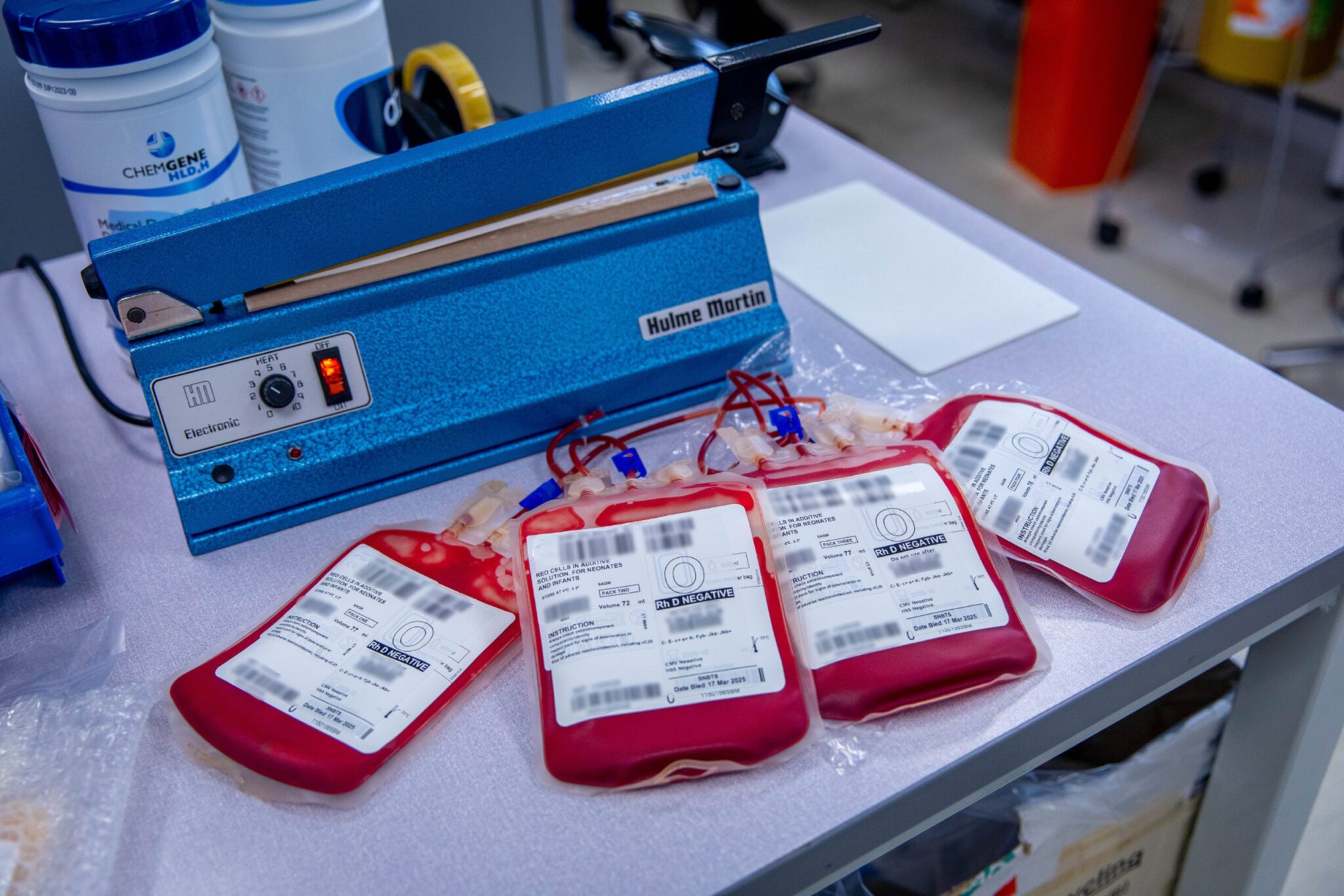 Life of blood: Journey from Dundee donation to grateful patient