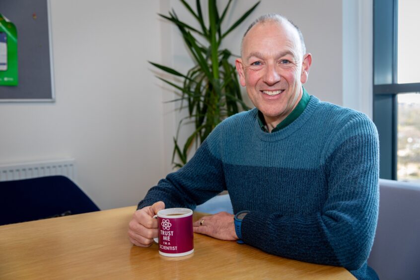 Dundee dad Martin Cockcraft is backing The Courier's Be our Blood campaign