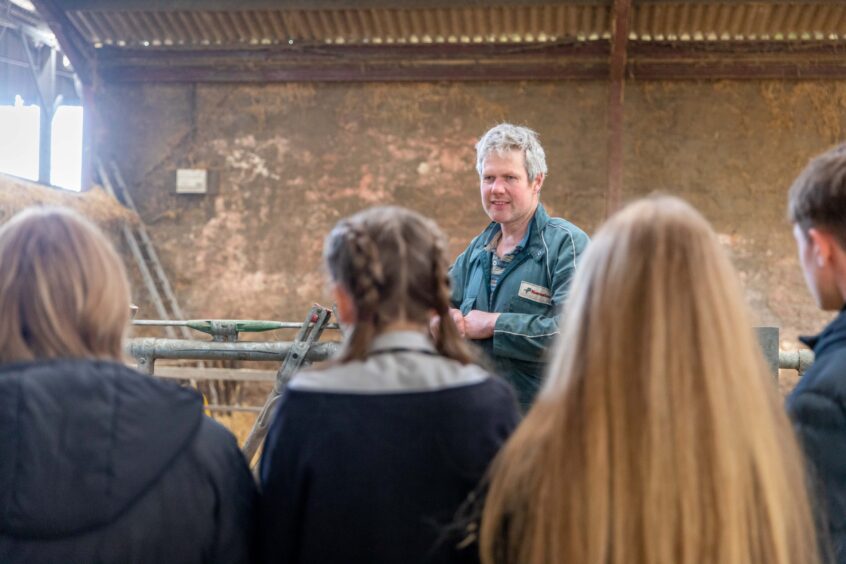 John Whiteford describes what's involved in rearing beef cattle.