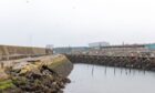 Emergency services were called to the Methil Docks on Sunday night. Image: Steve Brown/DC Thomson.