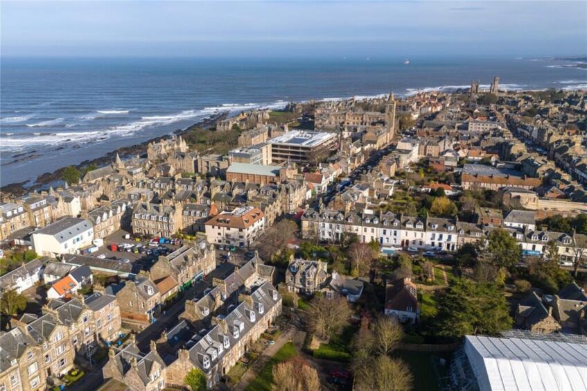 The home is in the heart of St Andrews. 