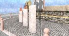 How the St Monans memorial garden to the 1975 fishing disaster will look.