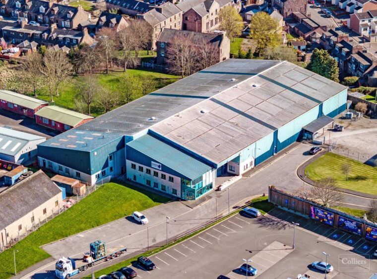 Brechin factory on the market after blinds firm closes.