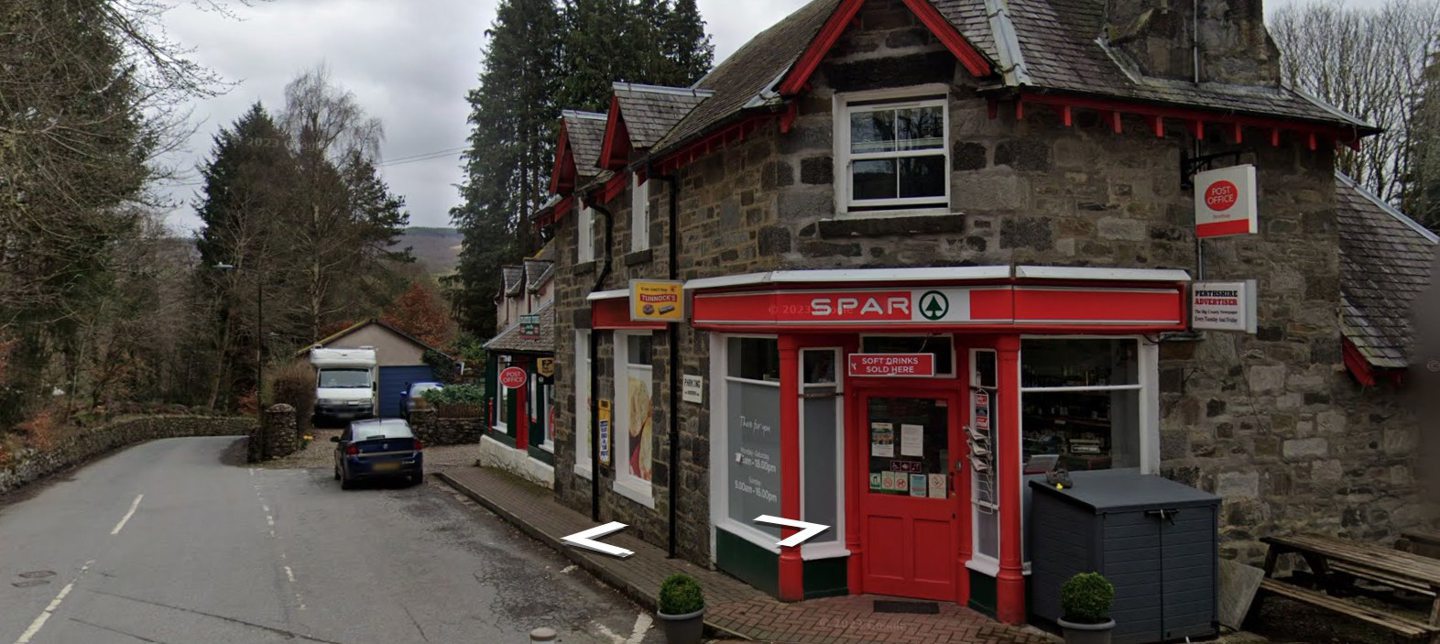 Strathtay Stores and Post Office. 