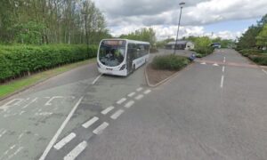 Castleview park and ride opened in 2008, just off the M9 and close to Kildean Roundabout. Image: Google Street View