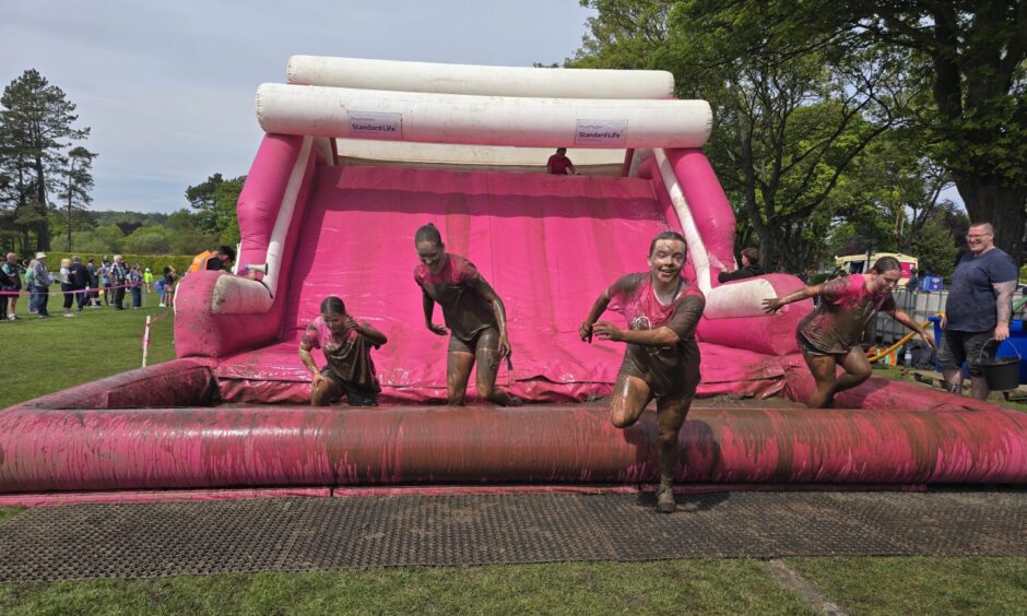 The mud slide
