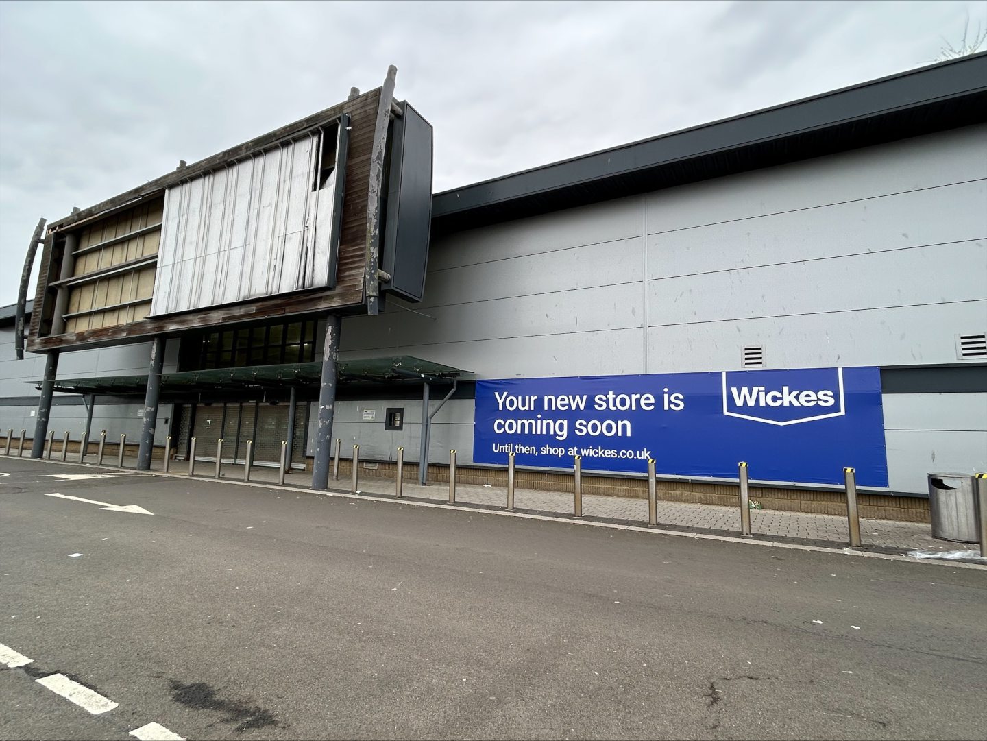 Wickes will move into the former Homebase shop unit.