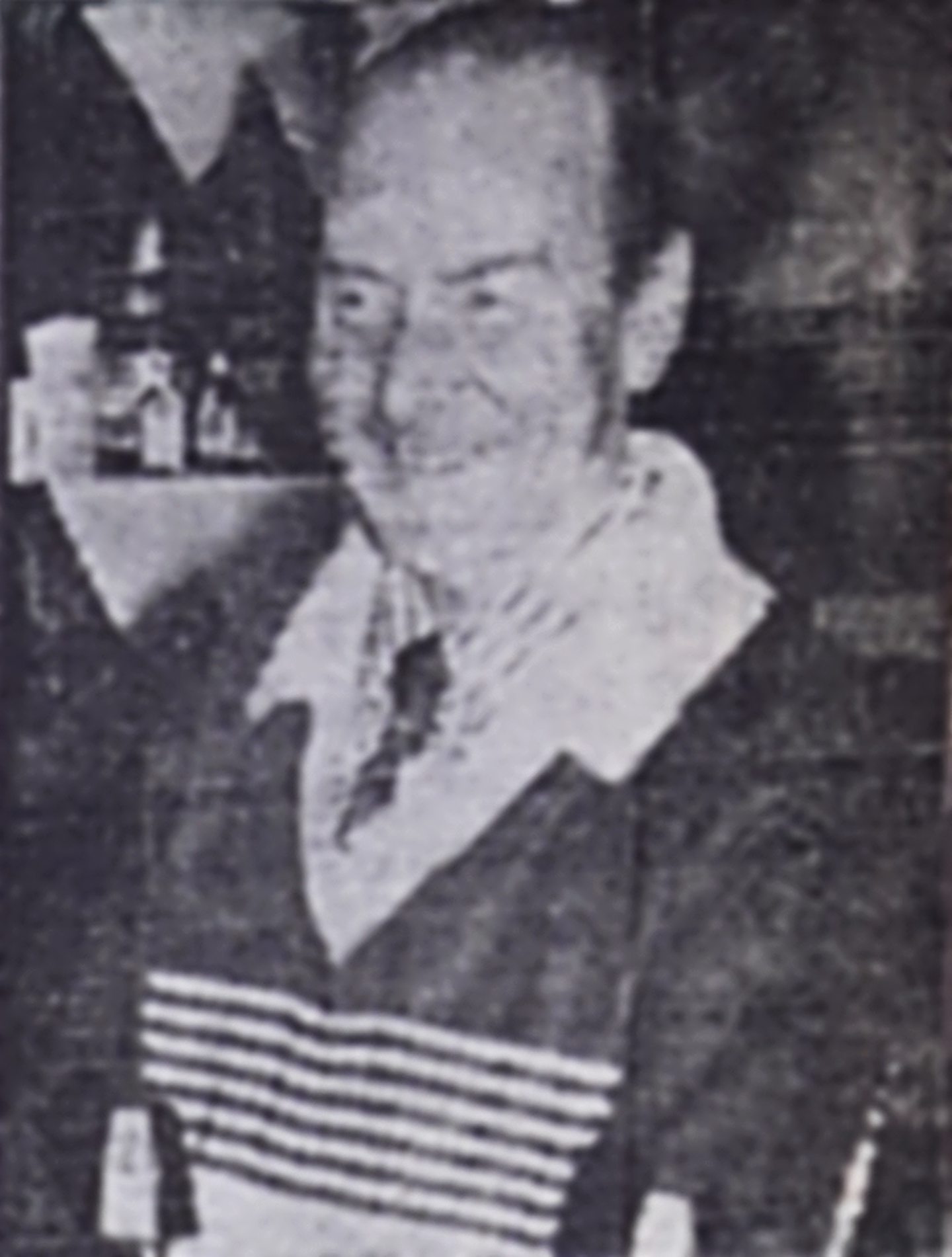 a smiling Willie McNeill at the bar in 1978