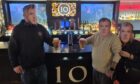 Bar 10 regulars try out Jeremy Clarkson's Hawkstone lager. Image: Supplied