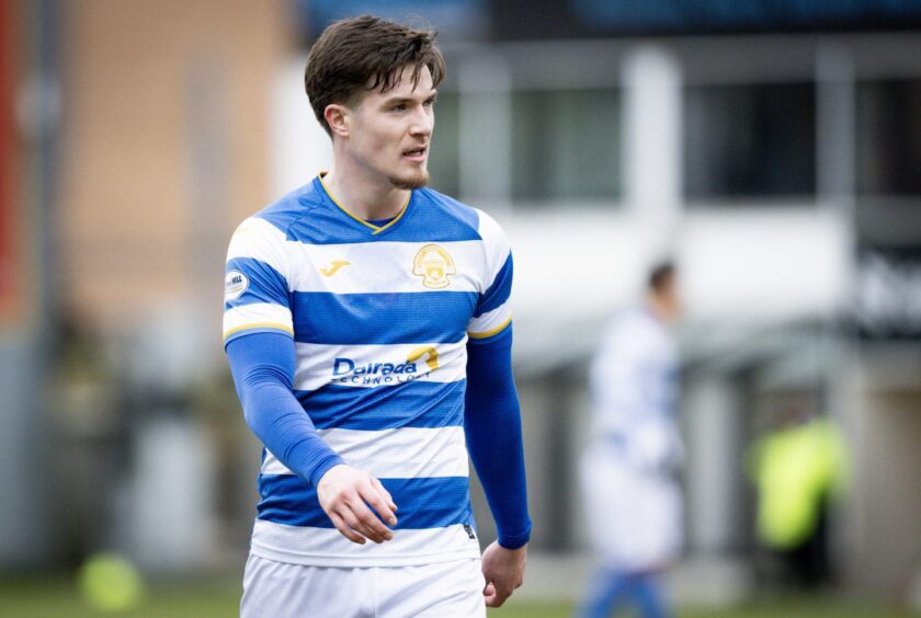 Morton defender Morgan Boyes in action.