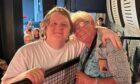 Lewis Capaldi and super-fan Janet Kirk from Forfar at Fat Sam's Live in 2023. Image: Oliver Kirk.