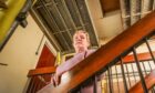 Arlene Jeffrey inherited her mum's flat after her death last year but has since found it has Raac. Image: Mhairi Edwards/DC Thomson.