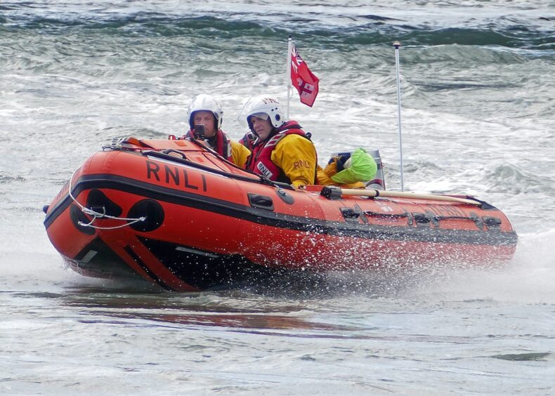 New inshore lifeboat for Montrose RNLI.