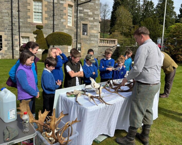 The children loved learning more about nature.