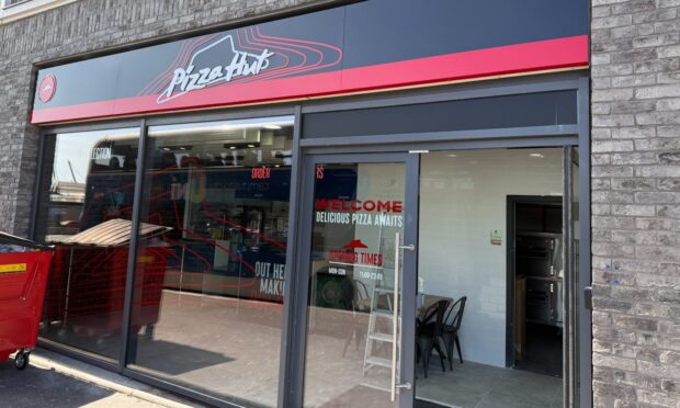 The Pizza Hut in Goosecroft Road, Stirling
