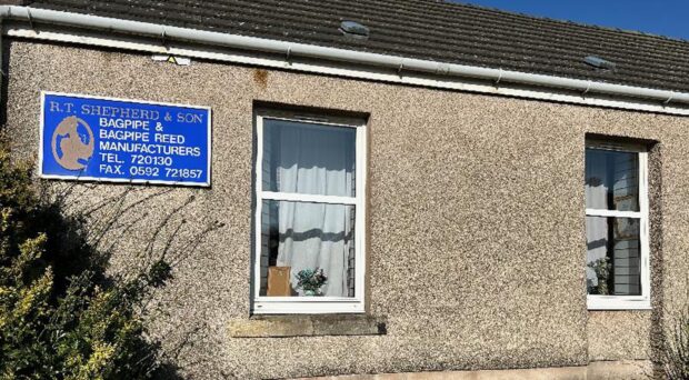 RT Shepherd & Sons has been liquidated and its assets sold to another Fife bagpipe manufacturer. Image: Supplied