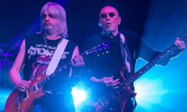 MINSK, BELARUS - September 16, 2017. Nazareth rock band concert.; Shutterstock ID 1881209512; purchase_order: ; job: