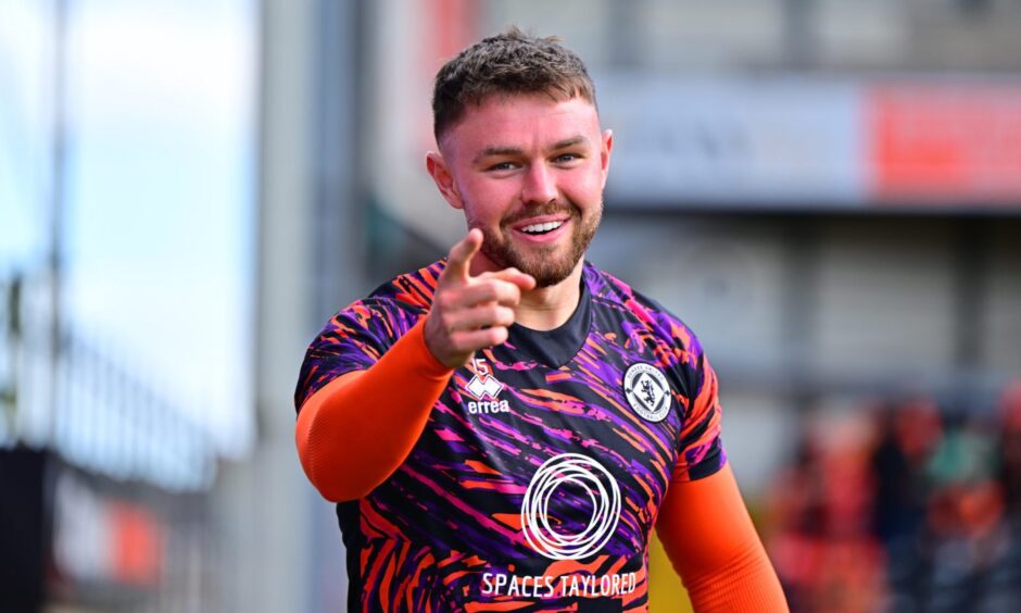 Glenn Middleton has previously spoken of his contentment at Dundee United