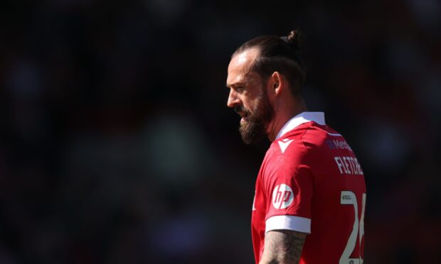 Steven Fletcher in action for Wrexham