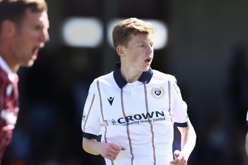 Sixteen-year-old Ryan Bland was one of a number of youngsters to get a run out. Image: David Young/Action Plus/Shutterstock