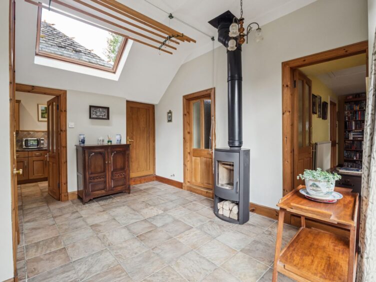 One of several stoves in Tigh-na-Traigh.