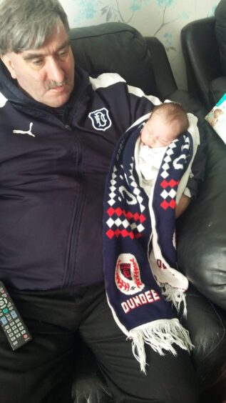 Andy was a Dundee FC supporter