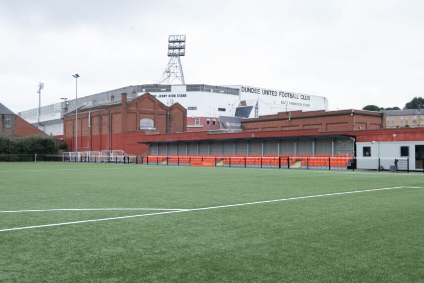 Foundation Park sits in the shadow of Tannadice.