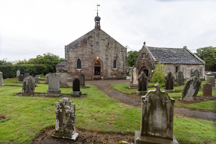 Clan Guthrie USA members join Angus celebration for new era at Guthrie Church.