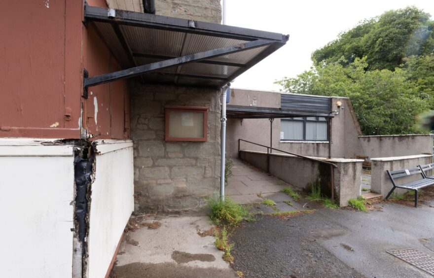 The old clubhouse.  