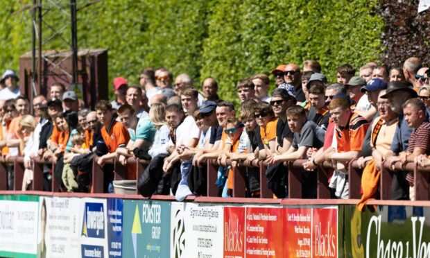 Dundee United fans turned out in their numbers at Brechin last summer