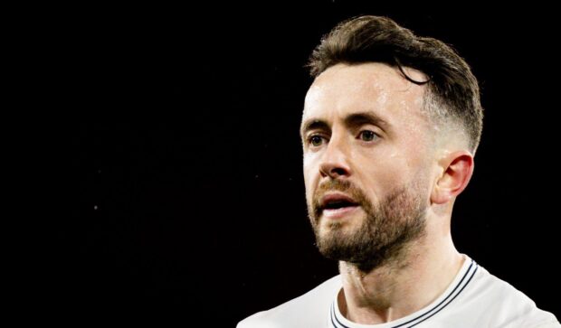 Aidan Connolly in action for Raith Rovers.