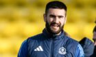 Balint Demus before a game with Cove Rangers.