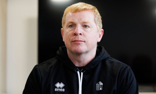 A head and shoulders picture of Dunfermline Athletic manager Neil Lennon.