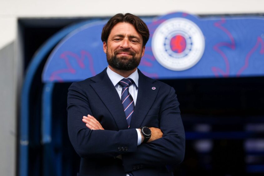 Russell Martin was unveiled as new Rangers head coach this week. Image: Craig Williamson/SNS
