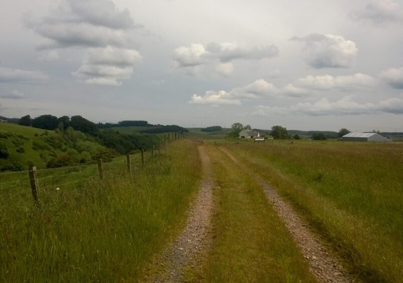 The Path of Condie near Dunning.
