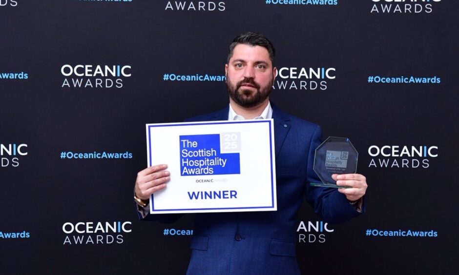 Saverio Santoro, owner of Mamma Mia in Stirling.