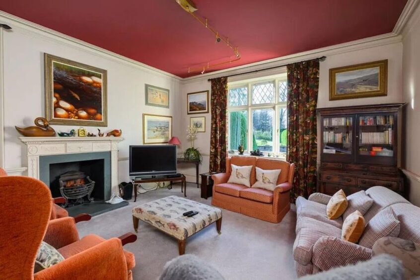 Another living room inside the main house