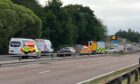 The crash on the A9. Image:  Willie White