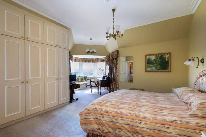 One of the bedrooms
