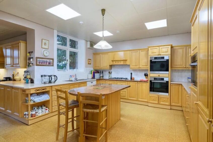 The kitchen 