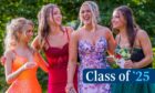 Rileigh Hume, Emma Brierton, Evie Graham and Emilie Campbell ready to enjoy the party.
Image: Steve MacDougall/DC Thomson