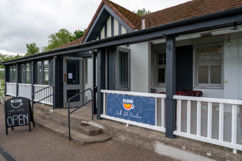 South Inch pavilion exterior