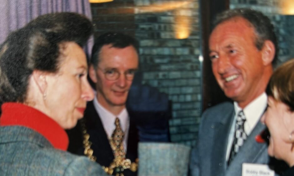 Meeting Princess Anne